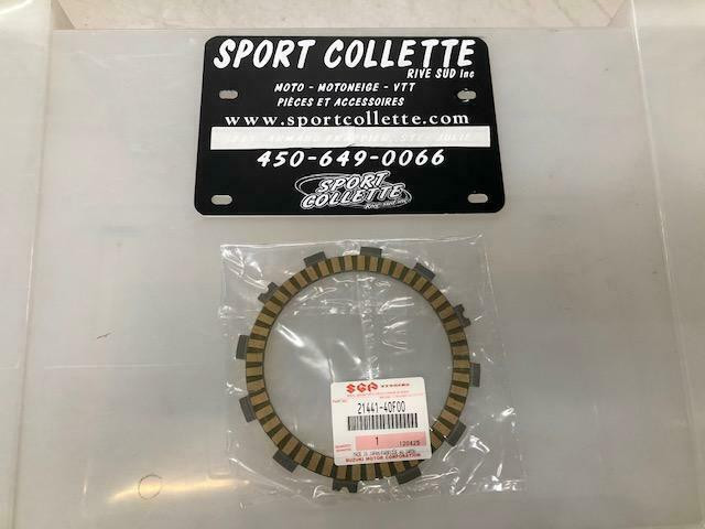 PLATE CLUTCH DRIVE NO.1 (SUZUKI 21441-40F00) in Motorcycle Parts & Accessories in Longueuil / South Shore