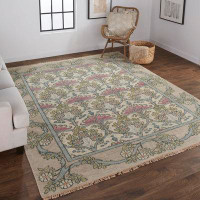 Bungalow Rose Rectangle Nobue Wool Area Rug