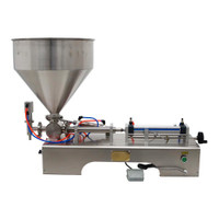 Pneumatic Dual-Use Paste Liquid Filling Machine 5-100ml 160418