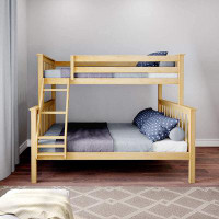 Harriet Bee Bolles Twin Over Full Solid Wood Standard Bunk Bed by Harriet Bee