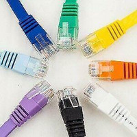 RJ45 CAT5 and CAT6E Premium Networking Ethernet Straight Cable 1FT-1000 LENGTHS AVAILABLE