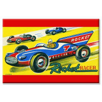Buyenlarge Rocket Racer Vintage Advertisement on Wrapped Canvas