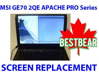 Screen Replacement for MSI GE70 2QE APACHE PRO Series Laptop