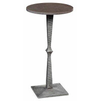 Maitland-Smith Taper Pedestal End Table