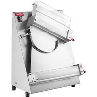 18 Countertop Two Stage Dough Sheeter - 120V, 1/2 HP - Ideal for Pizza Shop