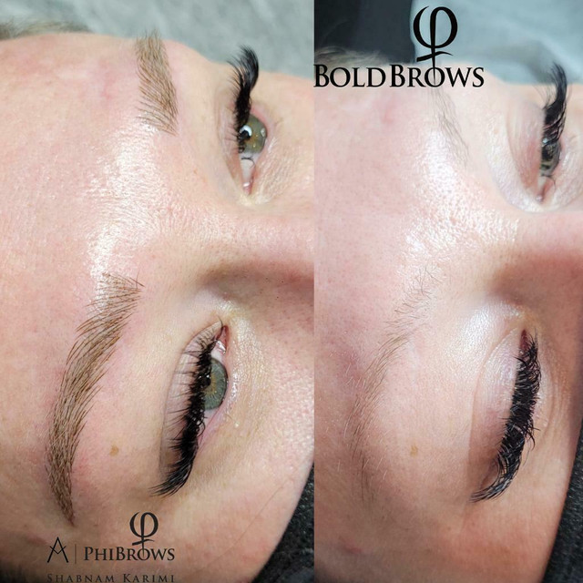 Microblading, Eyebrows, Brows, Eyebrow Pigmentations, PMU, Permanent Makeup, Makeup, Beauty, Phibrows, Natural brows in Health & Special Needs in Markham / York Region - Image 3