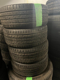 225 45 17 4 Continental ProContact Used A/S Tires With 85% Tread Left
