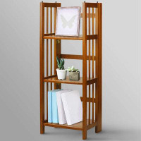 Union Rustic 3-Shelf Folding Bookcase