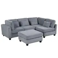 Latitude Run® Modern Sectional Sofa For Living Room