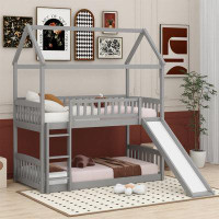 Harper Orchard Bakirkoy Kids Twin Over Twin Bunk Bed