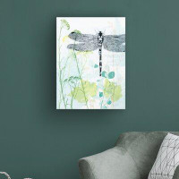 August Grove Trudy Rice 'Dragonfly And The Healing Plant' Canvas Art