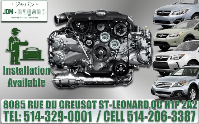 Transmission CVT Subaru TR580 et TR690 Outback, Crosstrek, Forester, BRZ, Impreza AWD Automatic 2012 2013 2014 2015 2016 in Transmission & Drivetrain in Greater Montréal - Image 4