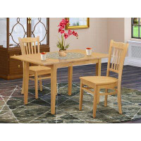 Gracie Oaks Jake-Tyler Extendable Solid Wood Dining Set