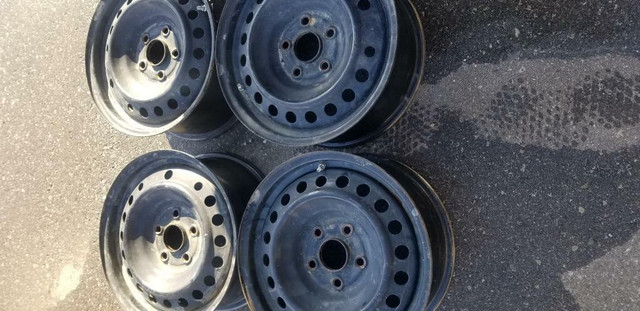 HONDA ODYSSEY  16  INCH STEEL WHEEL SET OF FOUR  WITH SENSOR in Tires & Rims in Ontario