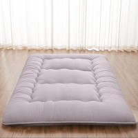 Rubbermaid Japanese Floor Mattress, Japanese Futon Mattress Foldable Mattress, Roll Up Mattress Tatami Mat With Washable
