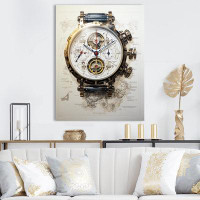 Design Art Luxury Watch - Watches Canvas Prints