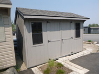 8x12 Double Door Shed - Built Right to Last