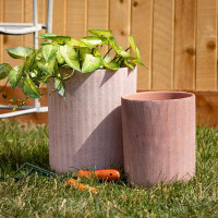 Joss & Main Harter 2 - Piece Terracotta Pot Planter Set