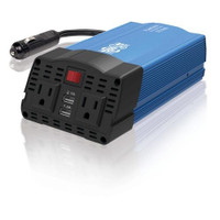 Tripp-Lite PowerVerter PV375USB Power Inverter - Input Voltage: 12 V DC - Output Voltage: 120 V AC - Continuous Power: 3