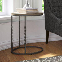 Gracie Oaks Zilla Cantilever End Table