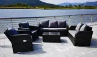 NEW 7 SEAT OUTDOOR & RECLINERS FURNITURE SET 5S22058