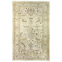 Landry & Arcari Rugs and Carpeting One-of-a-Kind 5'6" x 8'10" Area Rug in Ivory