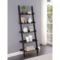 Hokku Designs Mandisa 5-shelf Ladder Bookcase Cappuccino