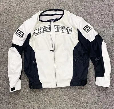 Speed and Strength Trial by Fire Men's Textile Jacket Large Motorcycle- LARGE