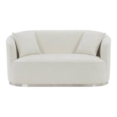 Ivy Bronx Khyaire 64'' Upholstered Loveseat in Couches & Futons