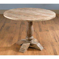 Ophelia & Co. Amira Solid Wood Dining Table