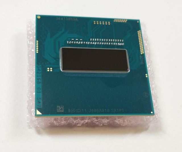 Intel Quad Core i7-4910MQ 2.9GHz (Turbo up to 3.9GHz) SR1PT 8MB Socket G3 946 Laptop Mobile 4th Gen Processor CPU Gen4 dans Composants de système  à Ontario