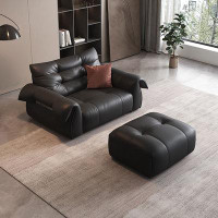 Fortuna Femme 51.18'' Wide Armchair and Ottoman