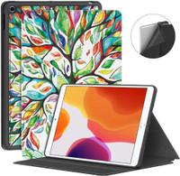 Supveco iPad 9th Generation 2021/iPad 8th Generation 2020/iPad 7th Generation 2019 Case, Rugged Shockproof Stand Folio C