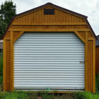 BRAND NEW! Best Ever Rollup White 5 x 7 Steel Door - Sheds, Buildings, Outbuildings, Toy Sheds, Garages, Sea Cans.