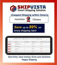 Cheapest way to send your packages from Hamilton to anywhere in Ontario