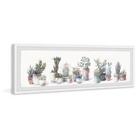 Foundry Select ''Green Plants Arrangement'' Framed Print