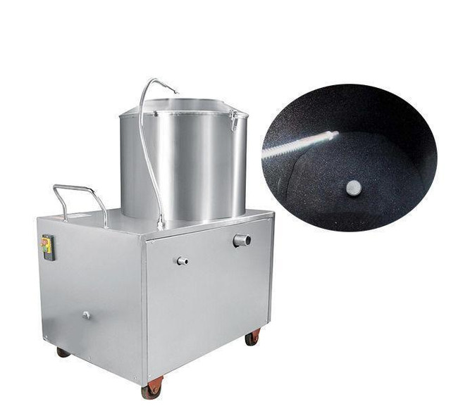 Commercial Potato Peeler Automatic &amp;Cleaning machine 1500W - 2 HP - FREE SHIPPING in Other Business & Industrial - Image 2