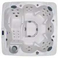 Home and Garden Spas 6-Person 71-Jet Hot Tub with MP3 Auxiliary Output and Ozone