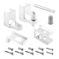 Prime-Line Replacement Hinge Kit, 1 Inch, Cast Zamak Construction, Chrome Plated, Pack Of 1 Kit