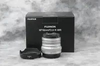 Fujinon XF16mm F/2.8 R WR F2.8 Lens + Hood FujiFilm- Open Box (ID:1734)