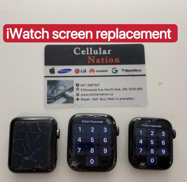 [ BEST DEAL REPAIR 2 LOCATION ]  screen repair iPhone+Samsung+iPad+iWatch S22 S21 S20 S10 N10 N9, iPhone 13 12 11 XR X in Cell Phone Services in Toronto (GTA) - Image 3