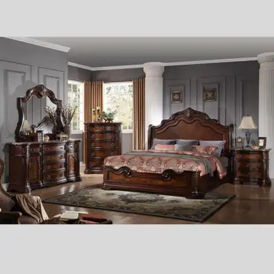 King Size Traditional Bedroom Set on Discount !! Lowest Market Price !!