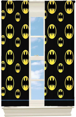 Batman After Dark Kids Room Darkening Window Curtain Panels - 42 X 63 Inch Canada Preview