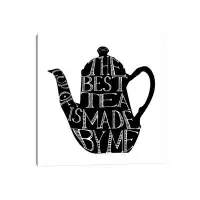 East Urban Home The Best Cup Of Tea Teapot Landscape - Wrapped Canvas Print