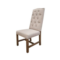 International Furniture Direct Aruba Upholstered Chair With Tufted Back