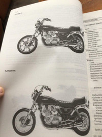 1981-1983 Kawasaki KZ Z 1000 1100 Service Manual
