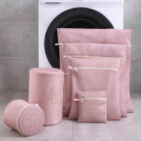 Rebrilliant Laundry Bag Thickened Washing Bag Travel Storage Bag Anti-Winding Mesh Bra Underwear Fine Mesh Washing Machi