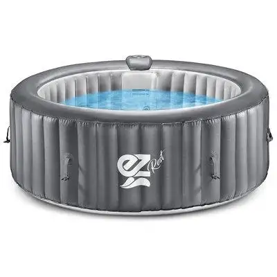 SereneLife Serenelife 4 - Person 100 - Jet Vinyl Inflatable Hot Tub
