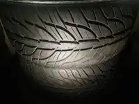 TWO LIKE NEW 245 / 35 R20 GENERAL GMAX AS ALL SEASON TIRES !!