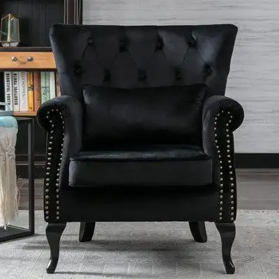 Furniture Superstores Wing Back Chair Wooden Leg
